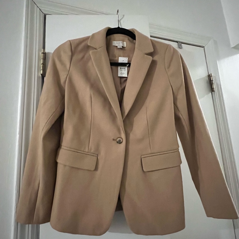Loft outlet camel color blazer